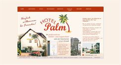 Desktop Screenshot of hotel-palm.de